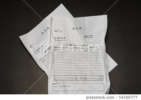 Business invoice receipt Business invoice receipt 54300777