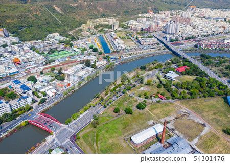 臺灣高雄愛河景觀 Kaohsiung River, Taiwan, Asia 54301476