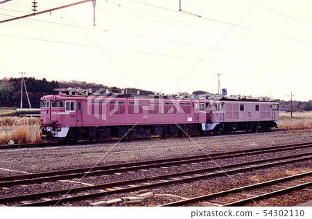 1995年ED781和ED711被拘留在日富站 54302110