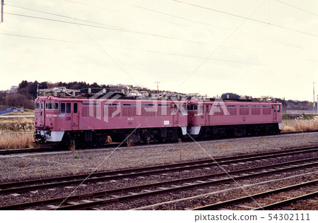 1995年ED751和ED771被拘留在日富站 54302111