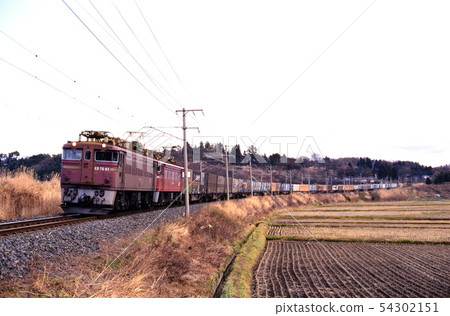 1995 ED7593東北線雙層集裝箱貨運列車 54302151
