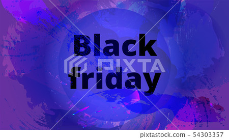 Mysterious purple blue background, Black friday Mysterious purple blue background, Black friday 54303357
