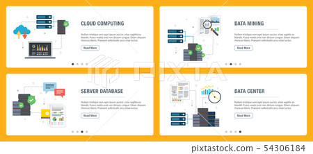 Cloud Computing, data mining and data center. 54306184