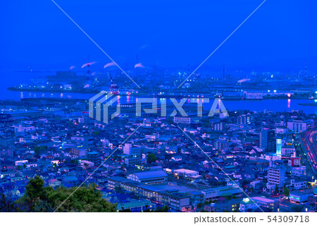 New Japan's three major night views seen from Takatoyama Park [Fukuoka Prefecture] 54309718