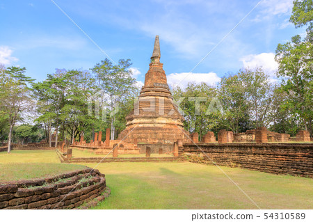 Wat Phra That temple in Kamphaeng Phet Historical Wat Phra That temple in Kamphaeng Phet Historical 54310589