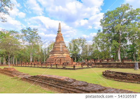Wat Phra That temple in Kamphaeng Phet Historical Wat Phra That temple in Kamphaeng Phet Historical 54310597