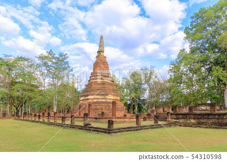 Wat Phra That temple in Kamphaeng Phet Historical Wat Phra That temple in Kamphaeng Phet Historical 54310598