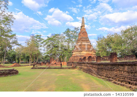Wat Phra That temple in Kamphaeng Phet Historical Wat Phra That temple in Kamphaeng Phet Historical 54310599