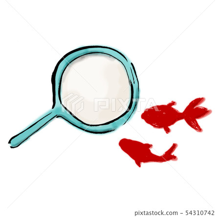 金魚瓢金魚金魚金魚點節節日節日節日夜店白背 54310742