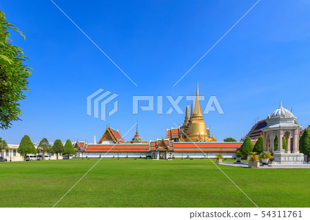 Wat Phra Kaew or the Temple of the Emerald Buddha Wat Phra Kaew or the Temple of the Emerald Buddha 54311761