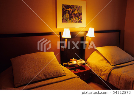 Hotel beds 54312873