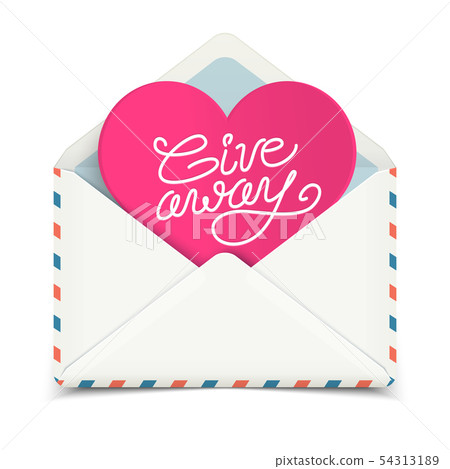 Giveaway advertisement banner design, calligraphic Giveaway advertisement banner design, calligraphic 54313189