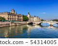 Conciergerie Castle and Bridge of Change. Paris  54314005