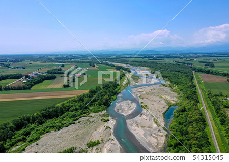 Aerial view of Tokachi 54315045