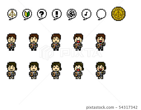 Dot picture: lawyer 54317342