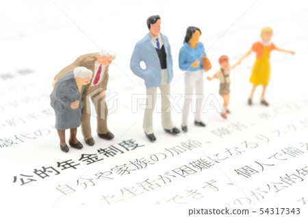 Public pension system 54317343