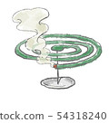 Mosquito coil illustration 54318240