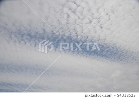 Autumn scale clouds, clouds, Ichijo blue sky Autumn scale clouds, clouds, Ichijo blue sky 54318522