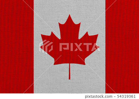 Canada fabric flag 54319361