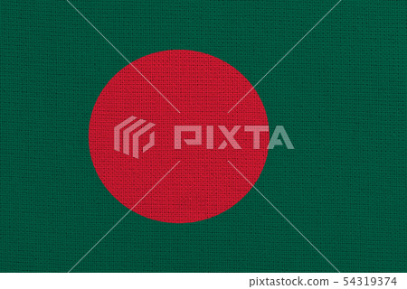 Bangladesh fabric flag Bangladesh fabric flag 54319374