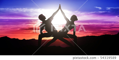 Zen couple concept Zen couple concept 54319589