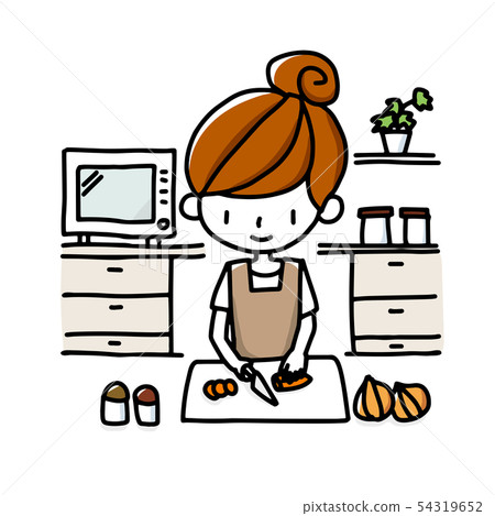女人做飯 女人做飯 54319652