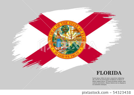 Brush stroke flag . Vector illustration Brush stroke flag . Vector illustration 54323438