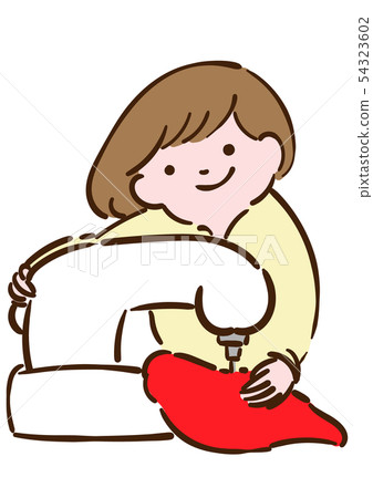 Handicraft _ sewing machine Handicraft _ sewing machine 54323602