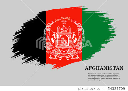 Brush stroke flag . Vector illustration Brush stroke flag . Vector illustration 54323709