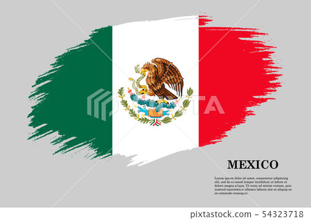 Brush stroke flag . Vector illustration Brush stroke flag . Vector illustration 54323718