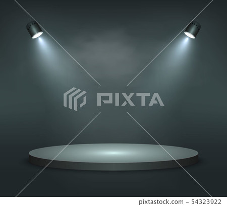 Realistic platform, podium or pedestal 54323922