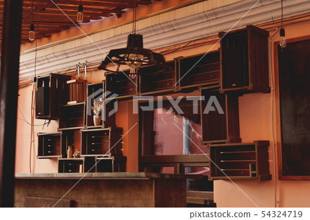 MINSK, BELARUS Red Yard - courtyard-well in Minsk, place of youth subculture 54324719