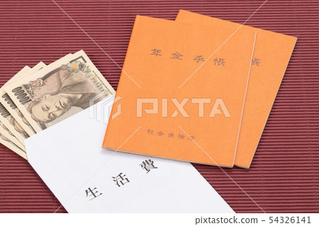 pension book  54326141