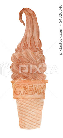 ice cream, soft ice cream, soft-serve ice cream 54326346