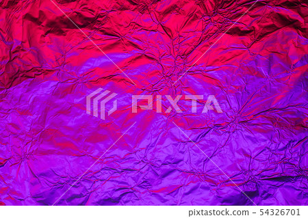 Purple red deformed background made of neon lights 54326701