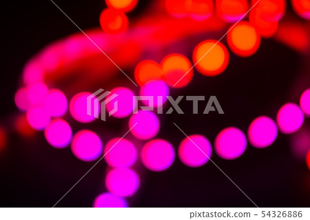 Duotone Red and purple neon lights on black. Duotone Red and purple neon lights on black. 54326886