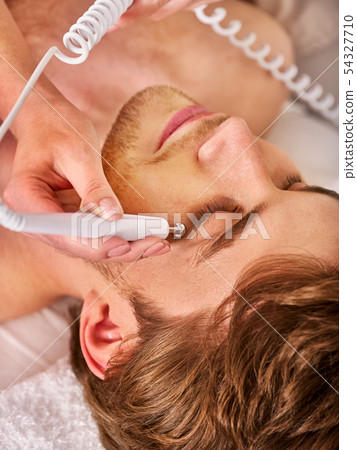 male facial treatment
