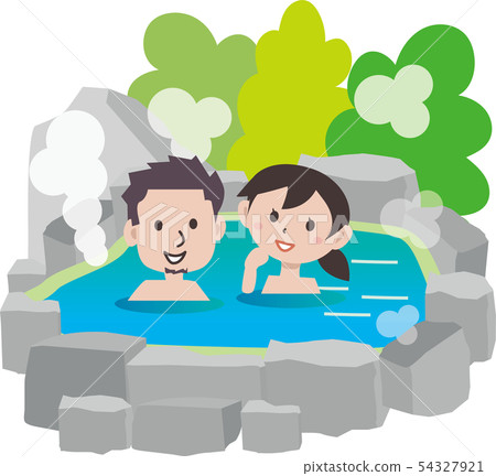 Hot spring mixed bath 54327921