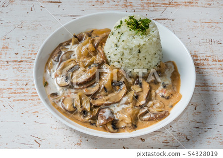 Russian cuisine Stroganoff Russian style stew (stroganoff) 54328019