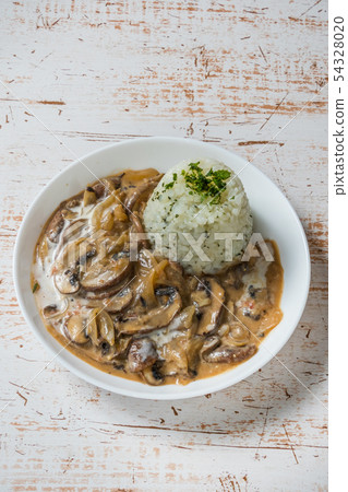 Russian cuisine Stroganoff Russian style stew (stroganoff) 54328020