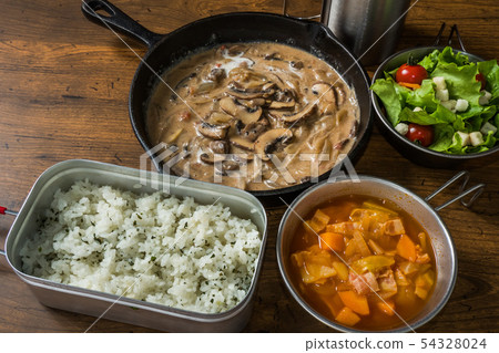 Russian cuisine Stroganoff Russian style stew (stroganoff) Russian cuisine Stroganoff Russian style stew (stroganoff) 54328024