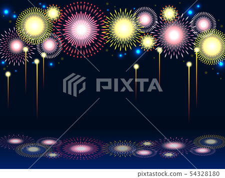 Illustration background of skyrocket Illustration background of skyrocket 54328180