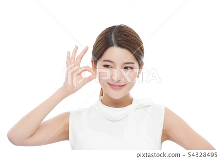 女人的美麗手勢 女人的美麗手勢 54328495