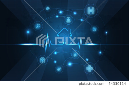 Modern medical technology and innovation concept. 54330114