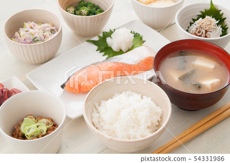 烤三文魚套餐 54331986