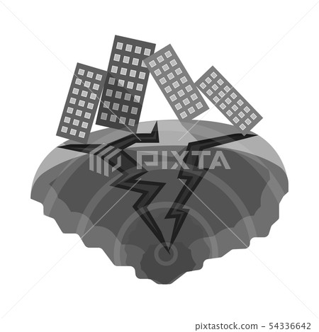 Isolated object of nature and apocalypse icon. Collection of nature and environment vector icon for Isolated object of nature and apocalypse icon. Collection of nature and environment vector icon for 54336642