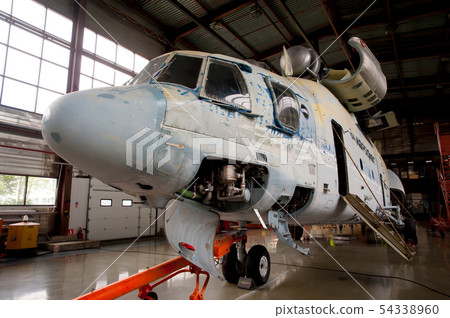 Mi-26 helicopter during maintencance and repair 54338960