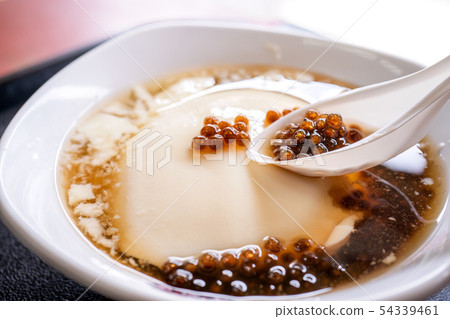 Taiwan Food Kobitsu Bean Flower tofu pudding boba tapioca Tapioca Tofu Pudding Taiwan Food Kobitsu Bean Flower tofu pudding boba tapioca Tapioca Tofu Pudding 54339461