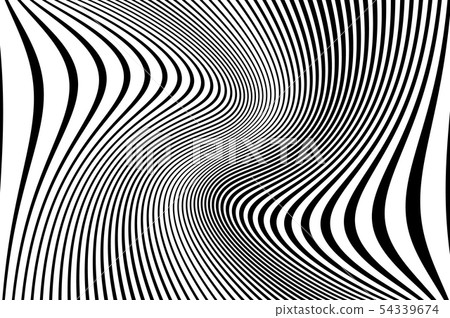 Digital image with a psychedelic stripes Digital image with a psychedelic stripes 54339674
