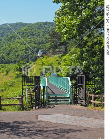 Otaru Okusawa water source water channel bridge 54340839